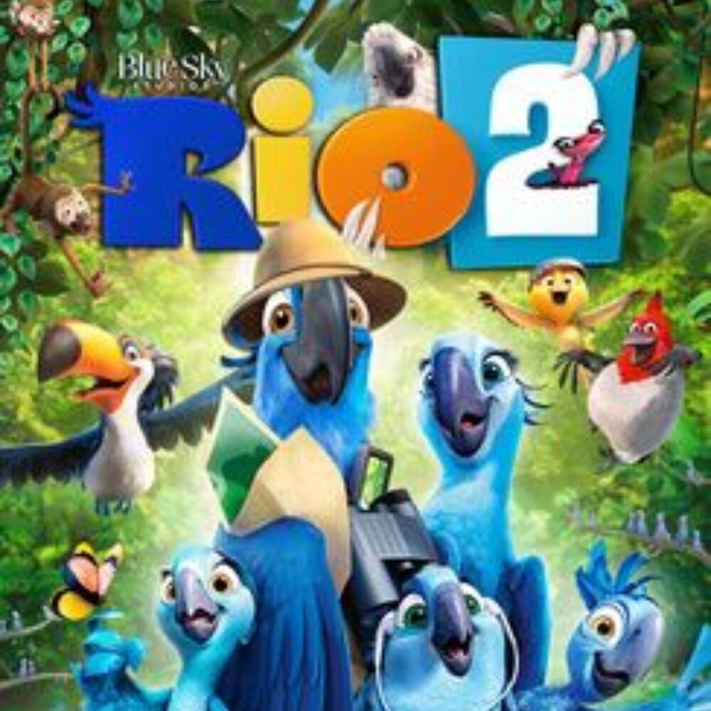 Rio 2 DVD Movie Rated G 20th Century Fox Widescreen
